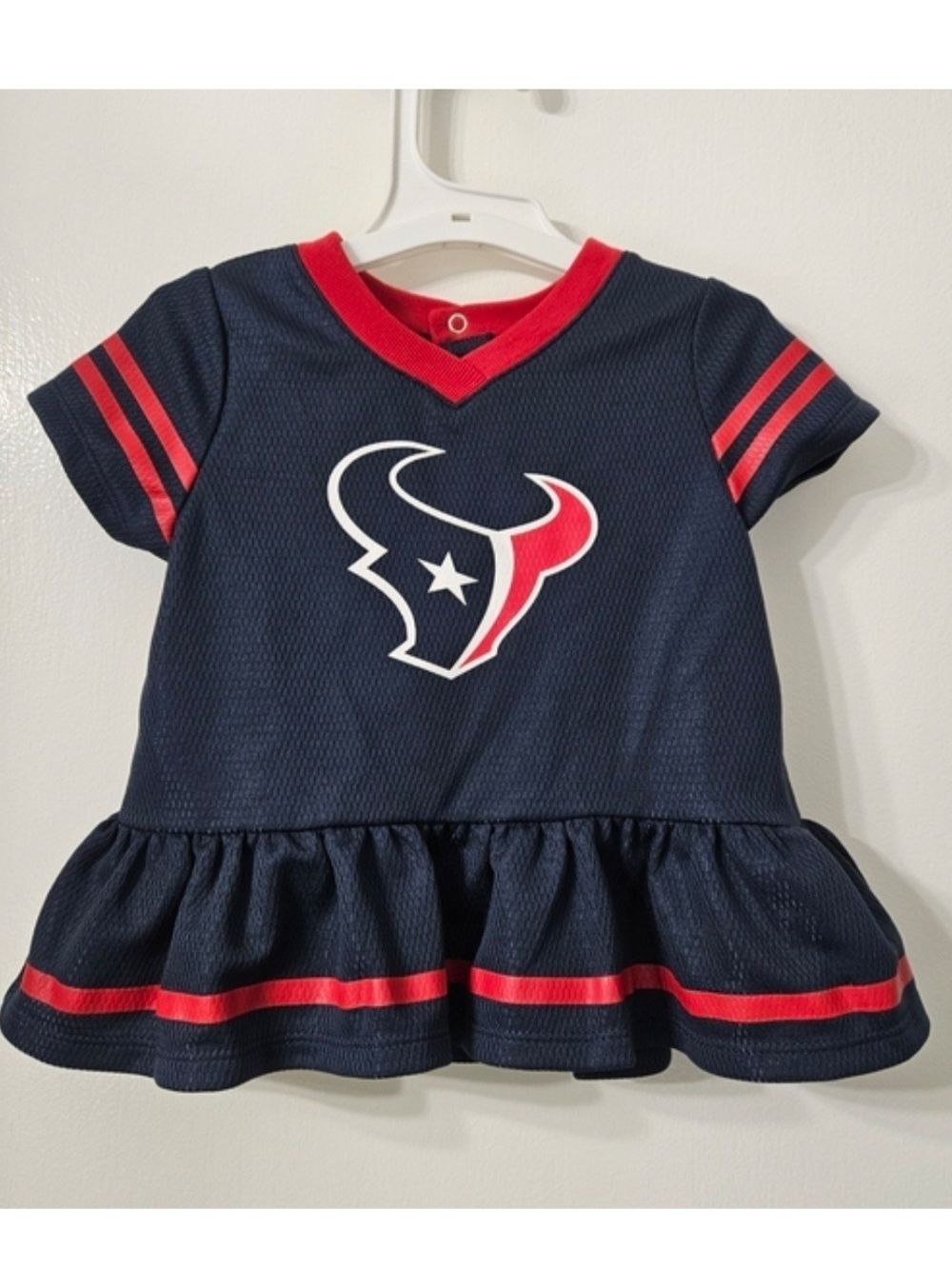 NFL Houston Texans Dress Jersey Infant Girls 3- 6 Month